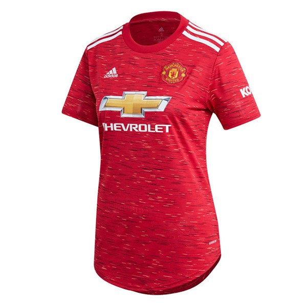 Camiseta Manchester United 1ª Mujer 2020/21 Rojo